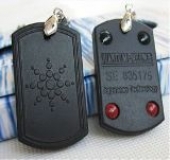 Quantum Bio Scalar Energie Anhänger rechteckig