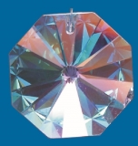 Octagon bedampft 50 mm