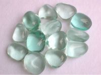 Vulkanglas-Trommelsteine tuerkis