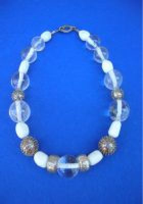 Bergkristall-Kugelkette