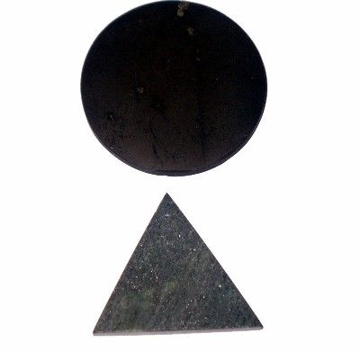 Schungit-Scheiben-Set zum harmonisieren