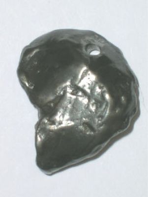 Anhänger Eisen-Meteorit gebohrt 2