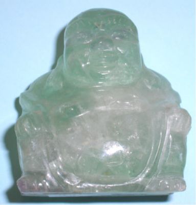 Fluorit Happy Buddha