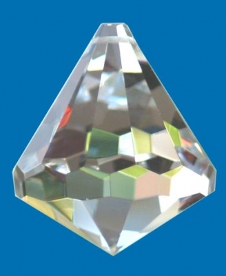 Kristallkegel Facetten 30 mm