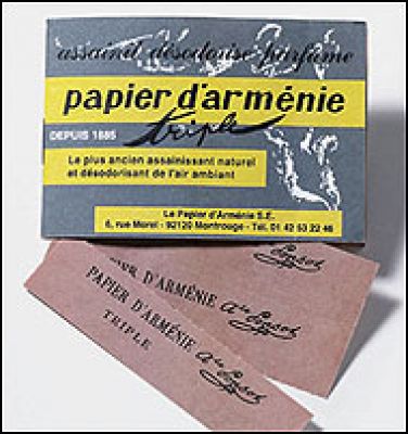 Armenienpapier - Papier d'Arménie