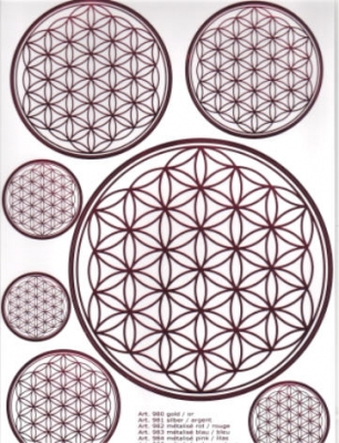 Blume des Lebens pink