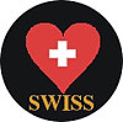 Crystalium Disk "Schweizer Herz"