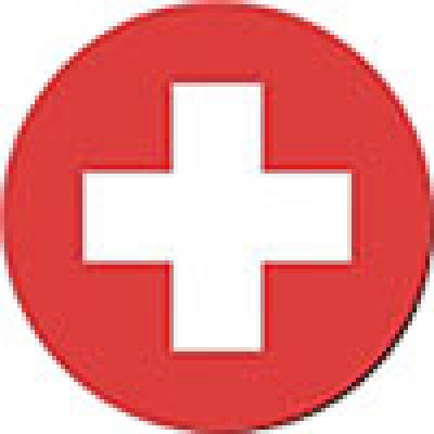 Crystalium Disk "Schweizer Kreuz"