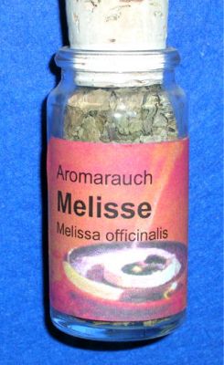 Melisse Raeucherblaetter