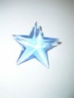 Stern blau gross